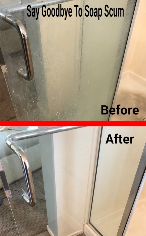 Before and after deep cleaning in Cinco Ranch, TX
